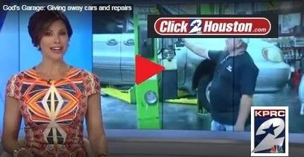 KPRC 2 Click2Houston segment: God’s Garage giving away cars and repairs — tap to watch on YouTube